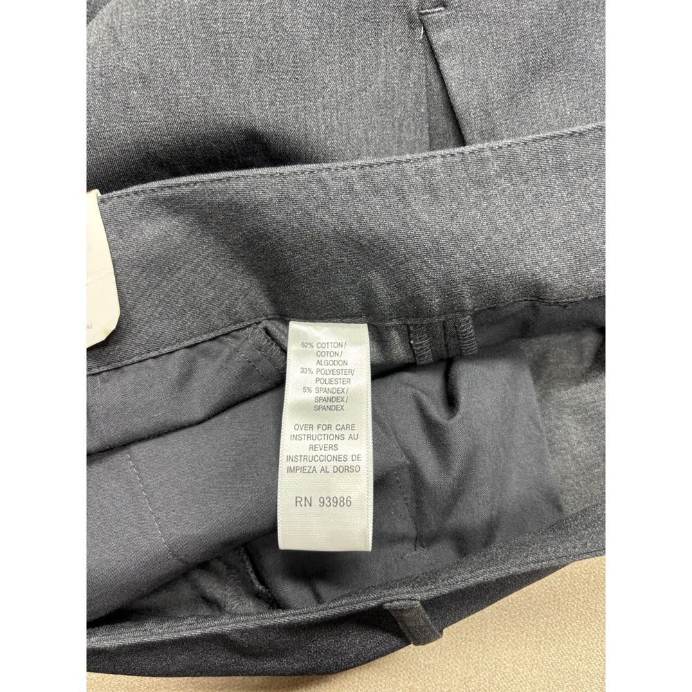 Vintage Casual Corner Pants Womens 10 Gray Modern Fit Bootcut Stretch New - Picture 5 of 9